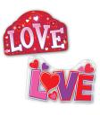 Carteles decoración love 50,8 x 33 cms