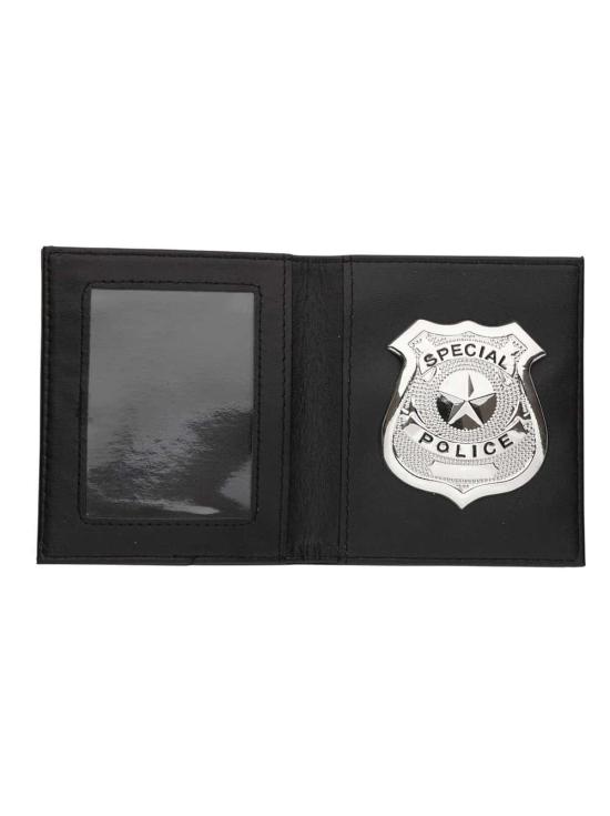 Cartera de Policía con Placa