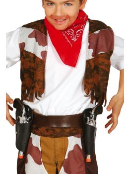 Cartuchera Doble con Pistolas infantil