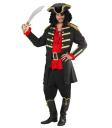 Casaca Negra  y Sombrero Pirata o Capitán