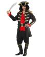 Casaca Negra  y Sombrero Pirata o Capitán