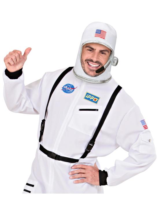 Casco Astronauta Tela Lujo adulto