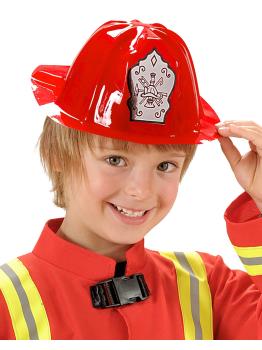 Casco Bombero infantil en Pvc