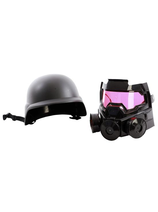 Casco con Máscara Antidisturbios para Disfraz SWAT