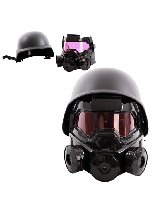 Casco con Máscara Antidisturbios para Disfraz SWAT