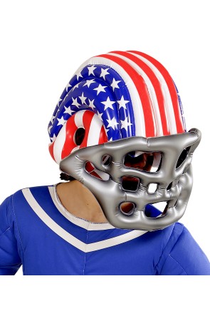 Casco de Futbol Americano Hinchable Bandera