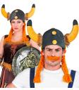 Casco de Galo con Trenzas Tipo Obelix