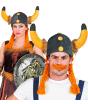 Casco de Galo con Trenzas Tipo Obelix