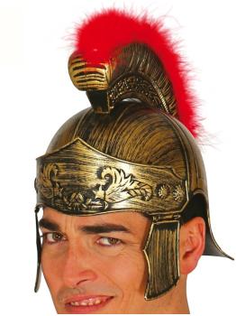 Casco de Romano cresta pelo