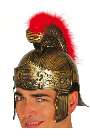 Casco de Romano cresta pelo