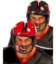 Casco de rugby para disfraces 2 colores