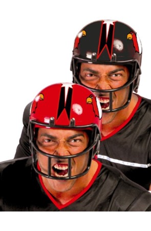 Casco de rugby para disfraces 2 colores