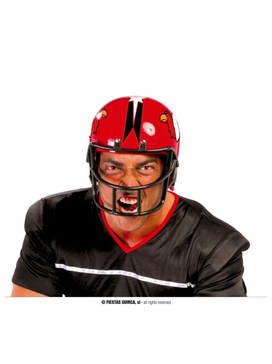 Casco de rugby para disfraces 2 colores