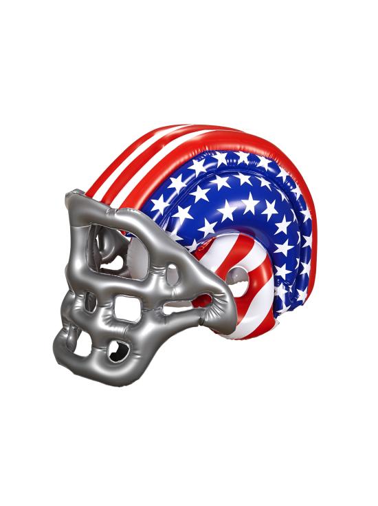 Casco de Futbol Americano Hinchable Bandera