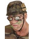 Casco Militar con Balas  para Adulto .