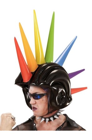 Casco Multicolor Hinchable de 90 cms.