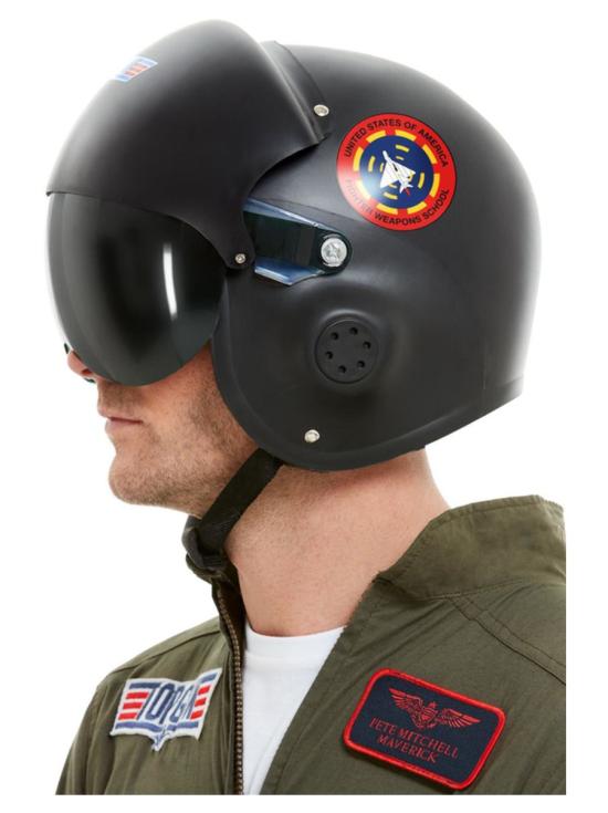 Casco Piloto de Combate Top Gun Lujo