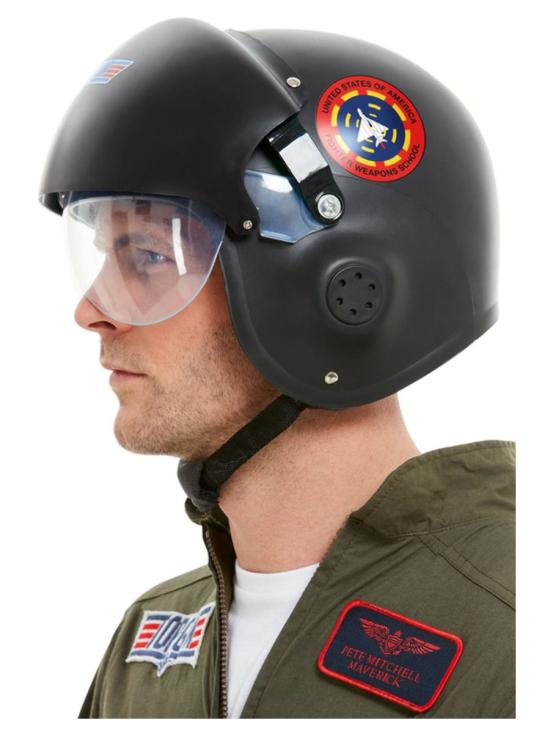 Casco Piloto de Combate Top Gun Lujo