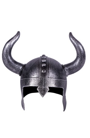 Casco Vikingo efecto Metal adulto