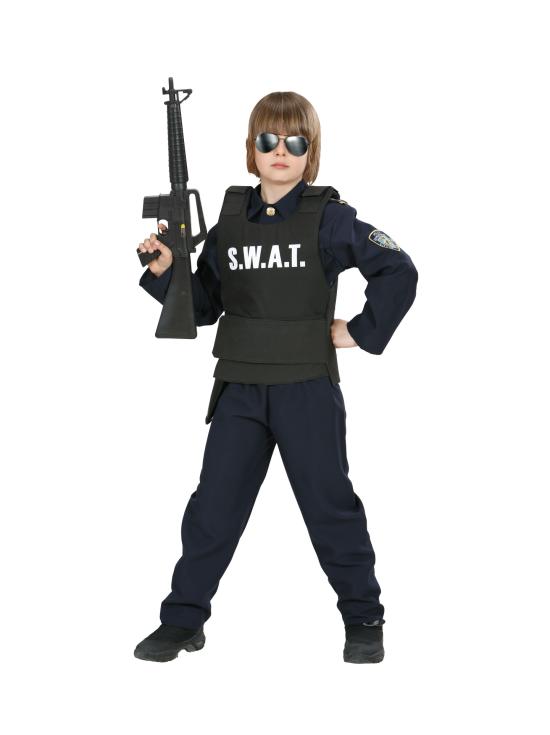 Chaleco antibalas para disfraces S.W.A.T infantil *
