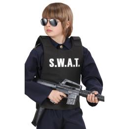 Chaleco antibalas para disfraces S.W.A.T infantil *