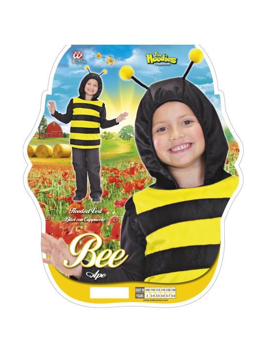 Chaleco con Capucha de Abeja Infantil