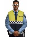 Chaleco Reflectante Policía Amarillo Adulto – Disfraz Carnaval