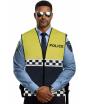 Chaleco Reflectante Policía Amarillo Adulto – Disfraz Carnaval