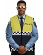 Chaleco Reflectante Policía Amarillo Adulto – Disfraz Carnaval