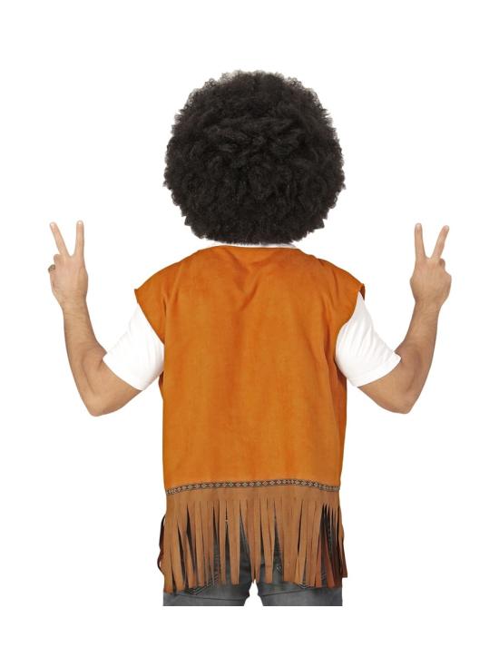 Chaleco Hippie Paz y Amor adulto *