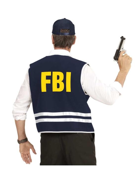 Chaleco y Gorra de Inspector F.B.I