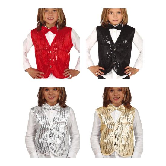 Chaleco Lentejuelas talla infantil Chaleco Lentejuelas talla infantil