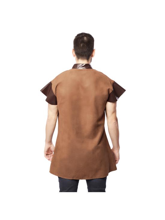 Chaleco Medieval Marrón para adultos