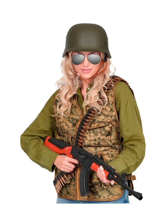Chaleco Táctico Camuflaje o Cazador para Disfraces
