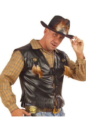 Chaleco Vaquero o Chico Hard Rock  adulto