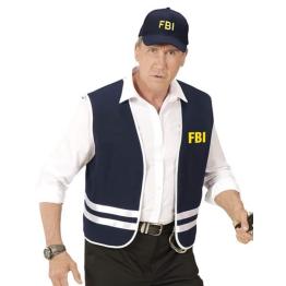 Chaleco y Gorra de Inspector F.B.I