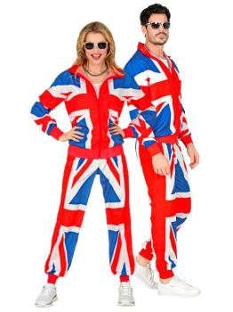 Chandals Ochentero Bandera Inglesa para adultos unisex