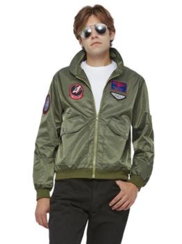 Chaqueta bómber de Maverick de Top Gun