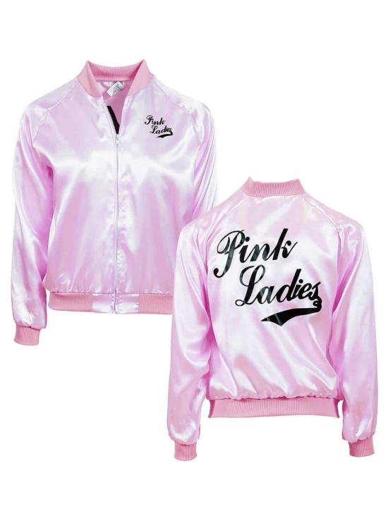 Chaqueta Pink Ladies Grease Mujer – Disfraz Años 50 Rock & Roll