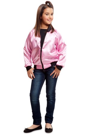 Chaqueta de Pink Ladies años 50s infantil