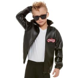 Disfraz de Pink Girl infantil. Chaqueta de Sandy Olsson Grease