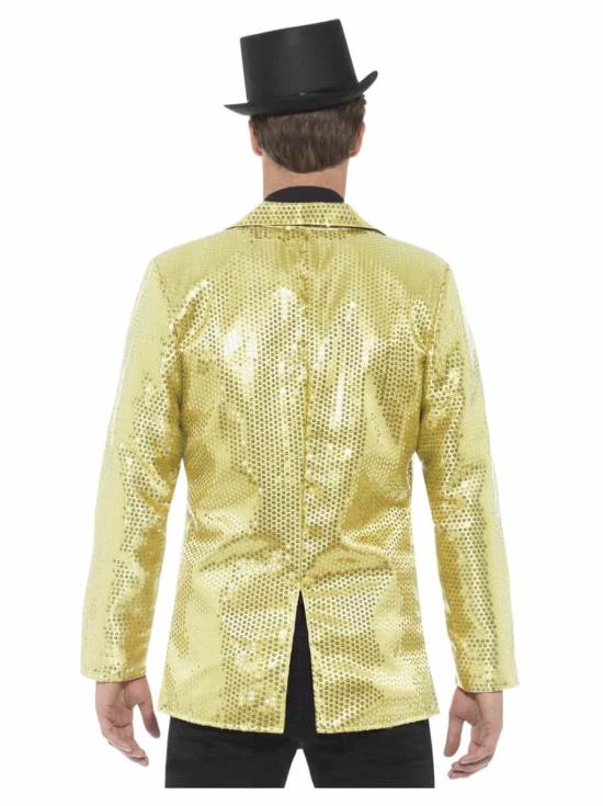 Chaqueta Lentejuelas Dorada  adulto