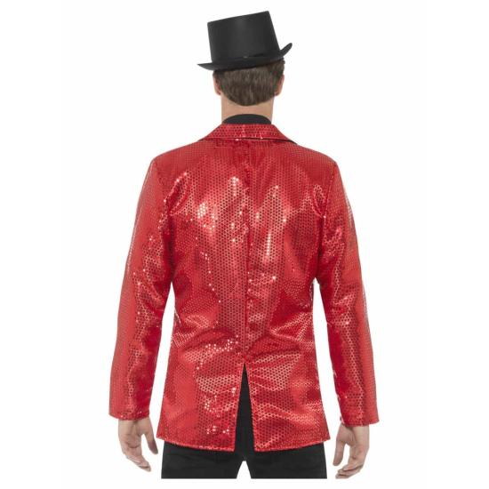 Chaqueta Lentejuelas Roja  adulto Chaqueta Lentejuelas Roja  adulto