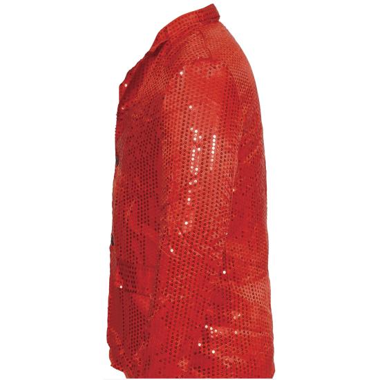 Chaqueta Lentejuelas Roja  adulto