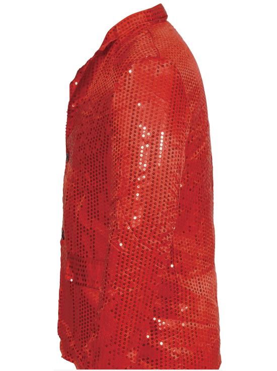 Chaqueta Lentejuelas Roja  adulto