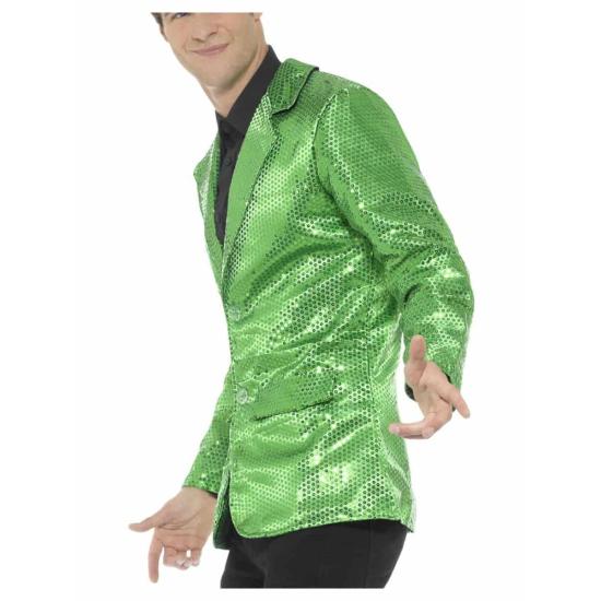 Chaqueta Lentejuelas Verde adulto Chaqueta Lentejuelas Verde adulto