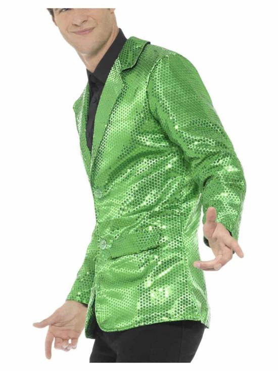 Chaqueta Lentejuelas Verde adulto