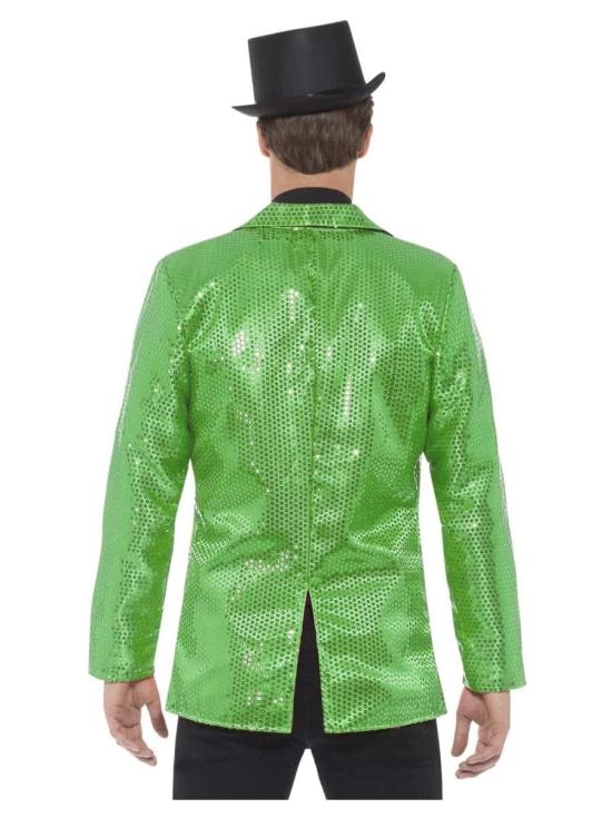 Chaqueta Lentejuelas Verde adulto