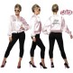 Chaqueta Pink Ladies de Grease para mujer
