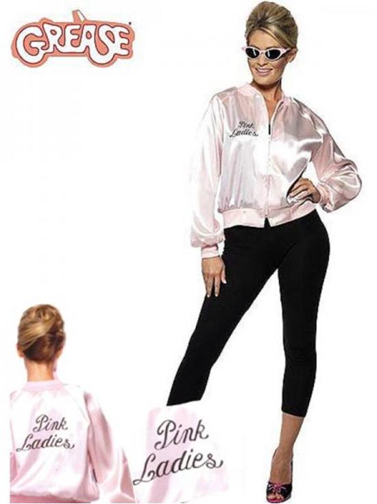 Chaqueta Pink Ladies de Grease para mujer